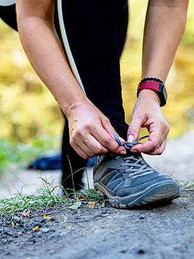 Hiking sneakers